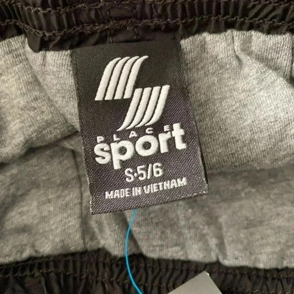 💥🆕Boys Black Pull On Jogger Pants S🆕 - Picture 7 of 9